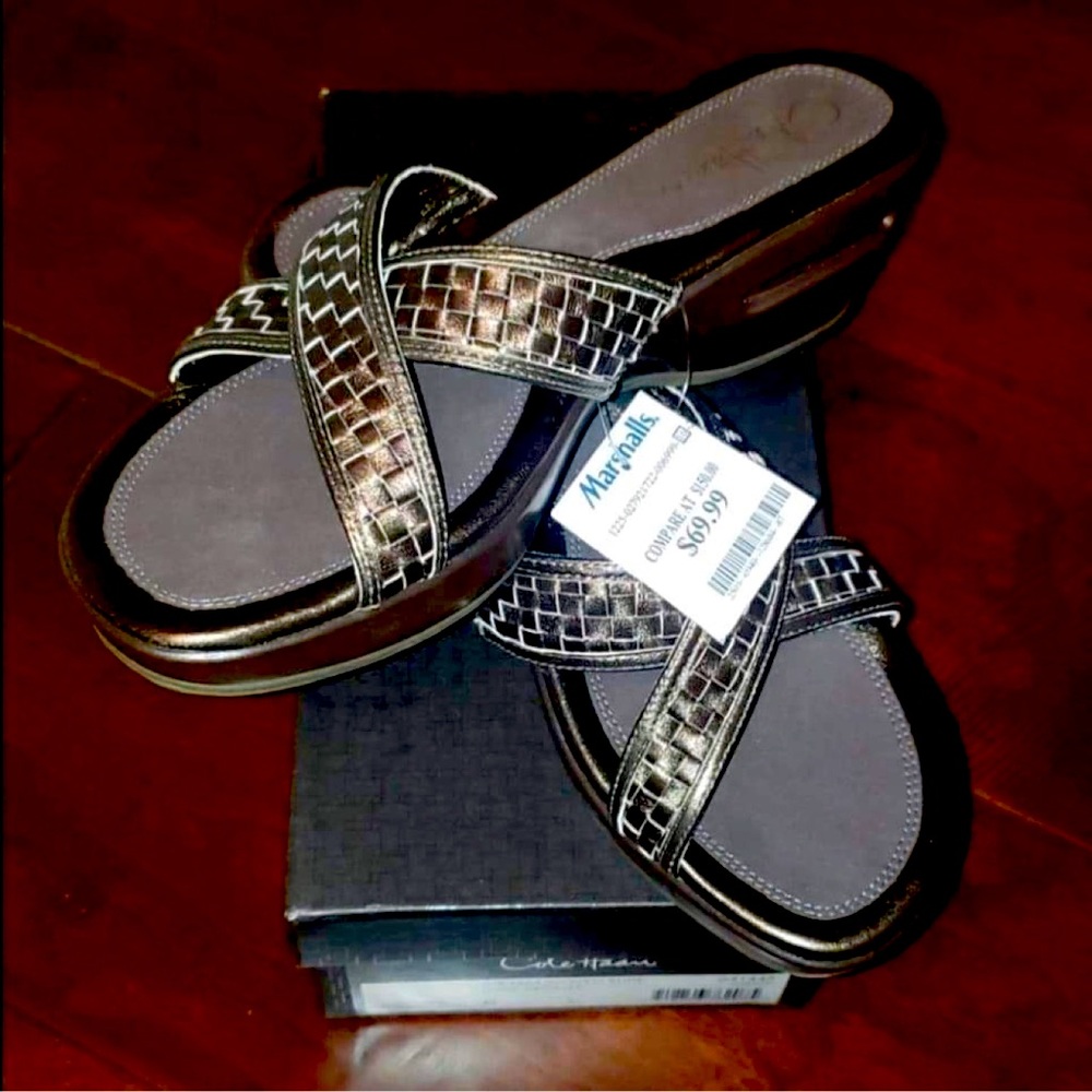 Cole Haan Air Mae Woven Slide 8